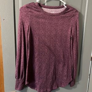 Purple Maurice’s 24/7 long sleeve shirt